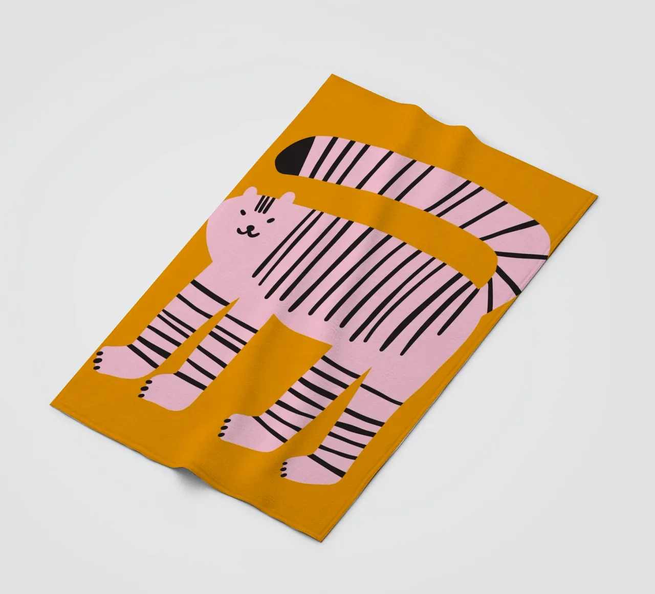 Tiny And Wild No 26 coperta in pile da treechild