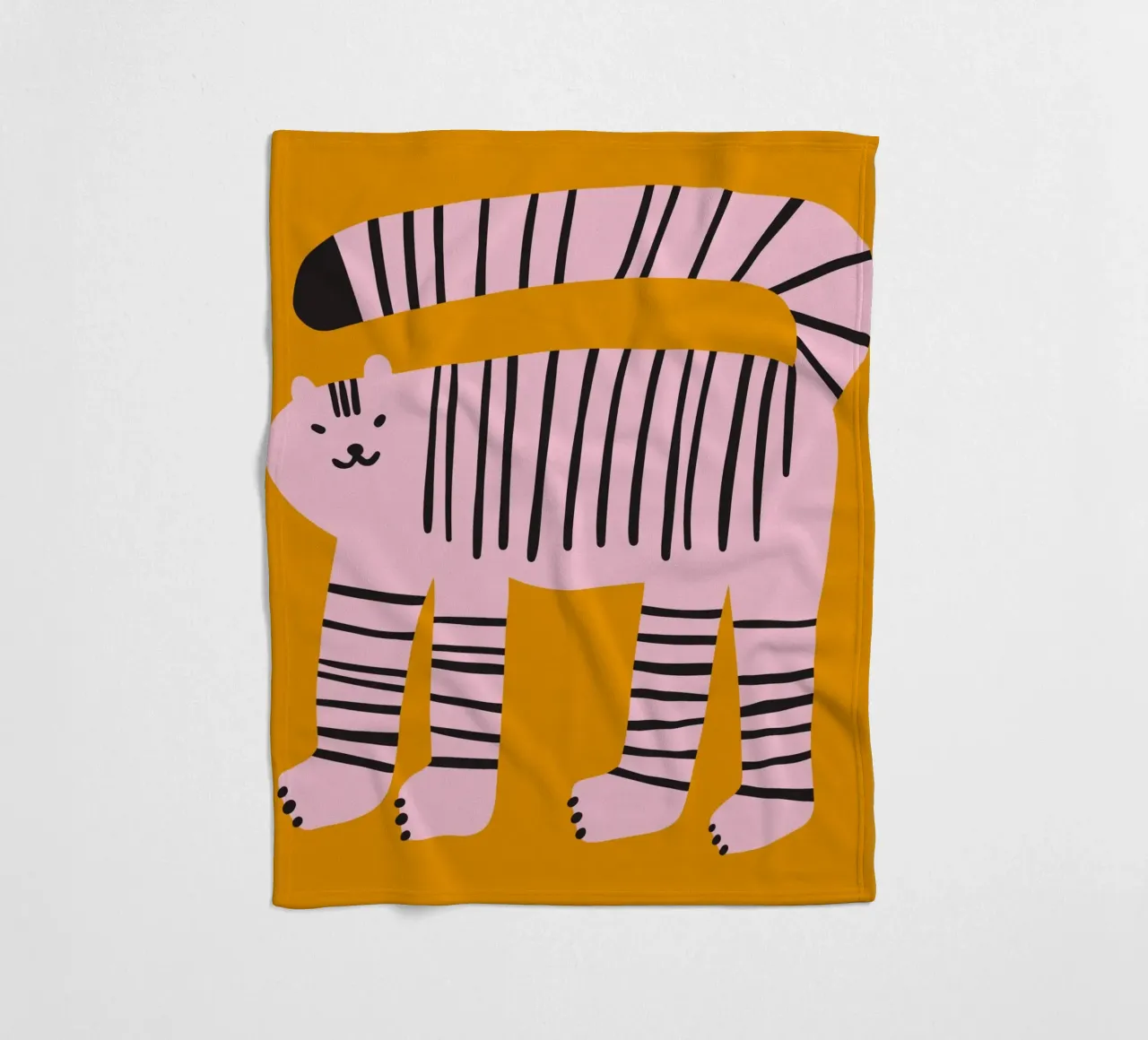 Tiny And Wild No 26 coperta in pile da treechild
