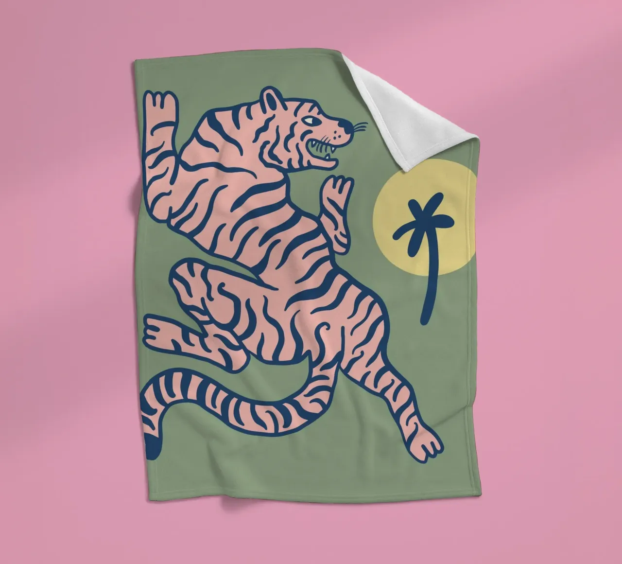Tiny And Wild No 28 coperta in pile da treechild