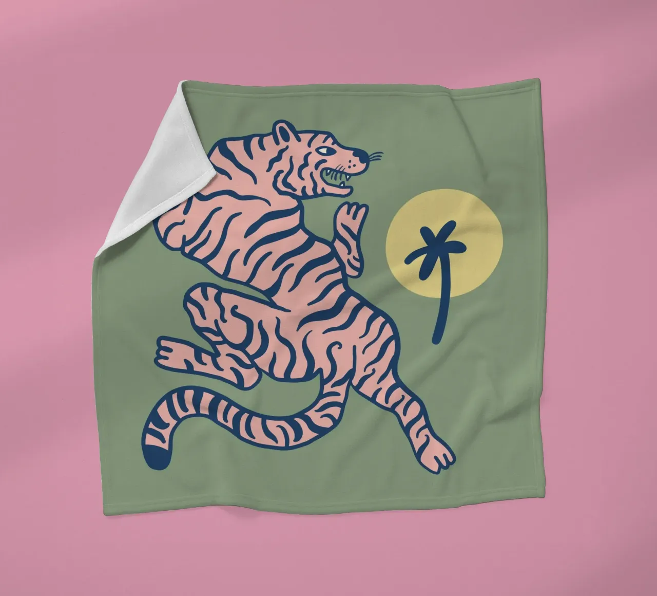 Tiny And Wild No 28 coperta in pile da treechild