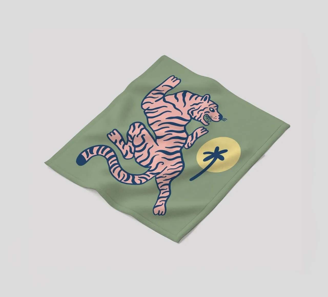 Tiny And Wild No 28 coperta in pile da treechild
