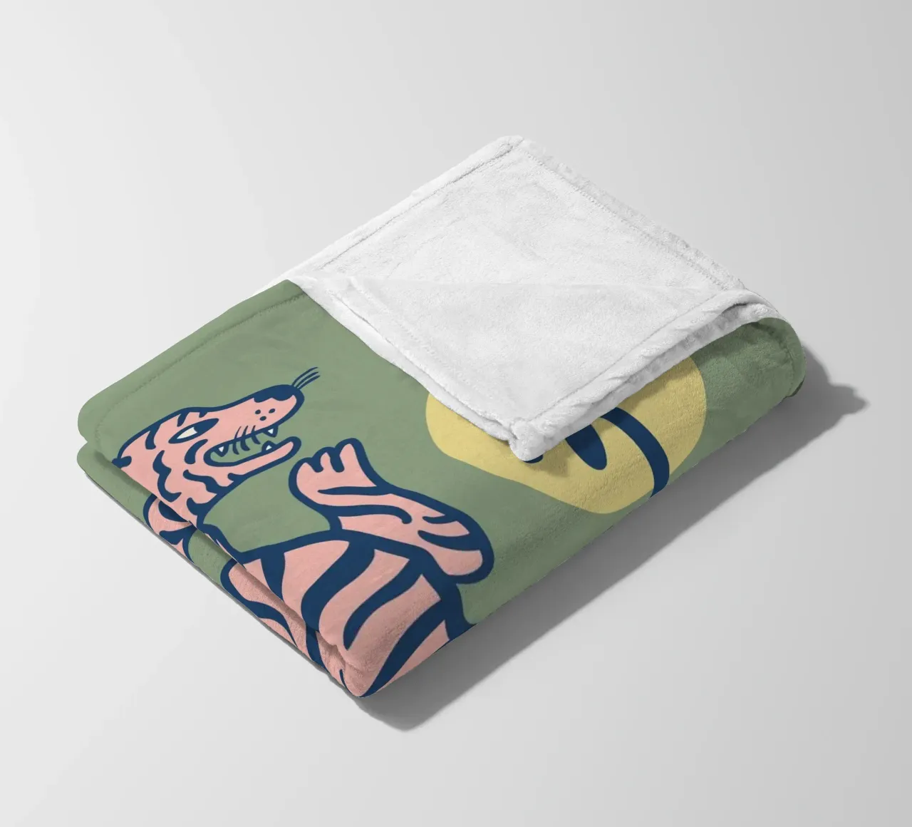 Tiny And Wild No 28 coperta in pile da treechild