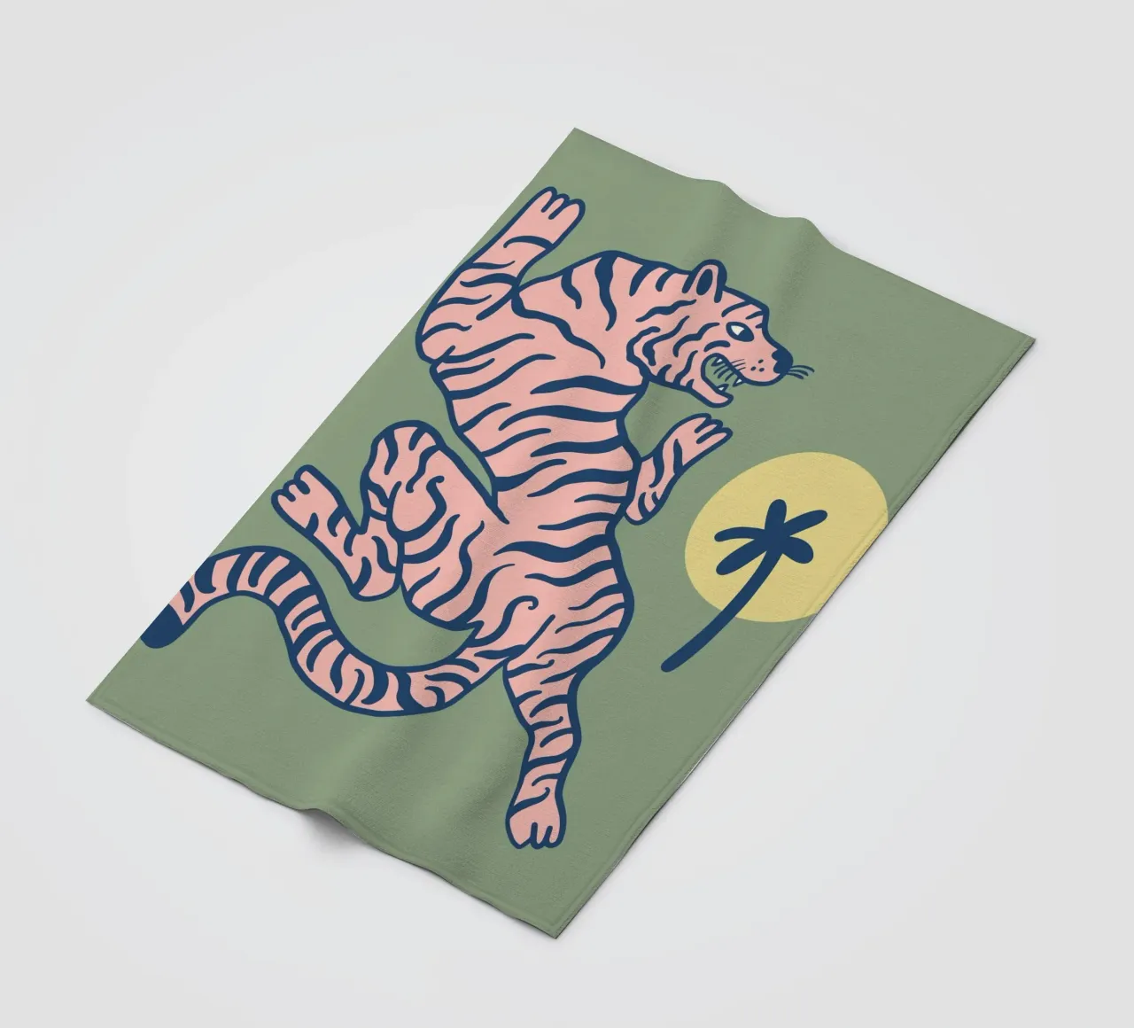 Tiny And Wild No 28 coperta in pile da treechild