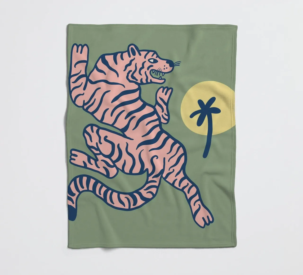 Tiny And Wild No 28 coperta in pile da treechild