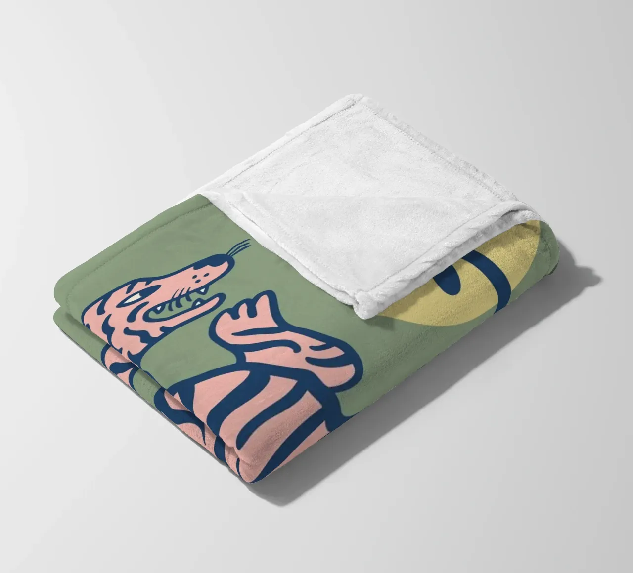 Tiny And Wild No 28 coperta in pile da treechild