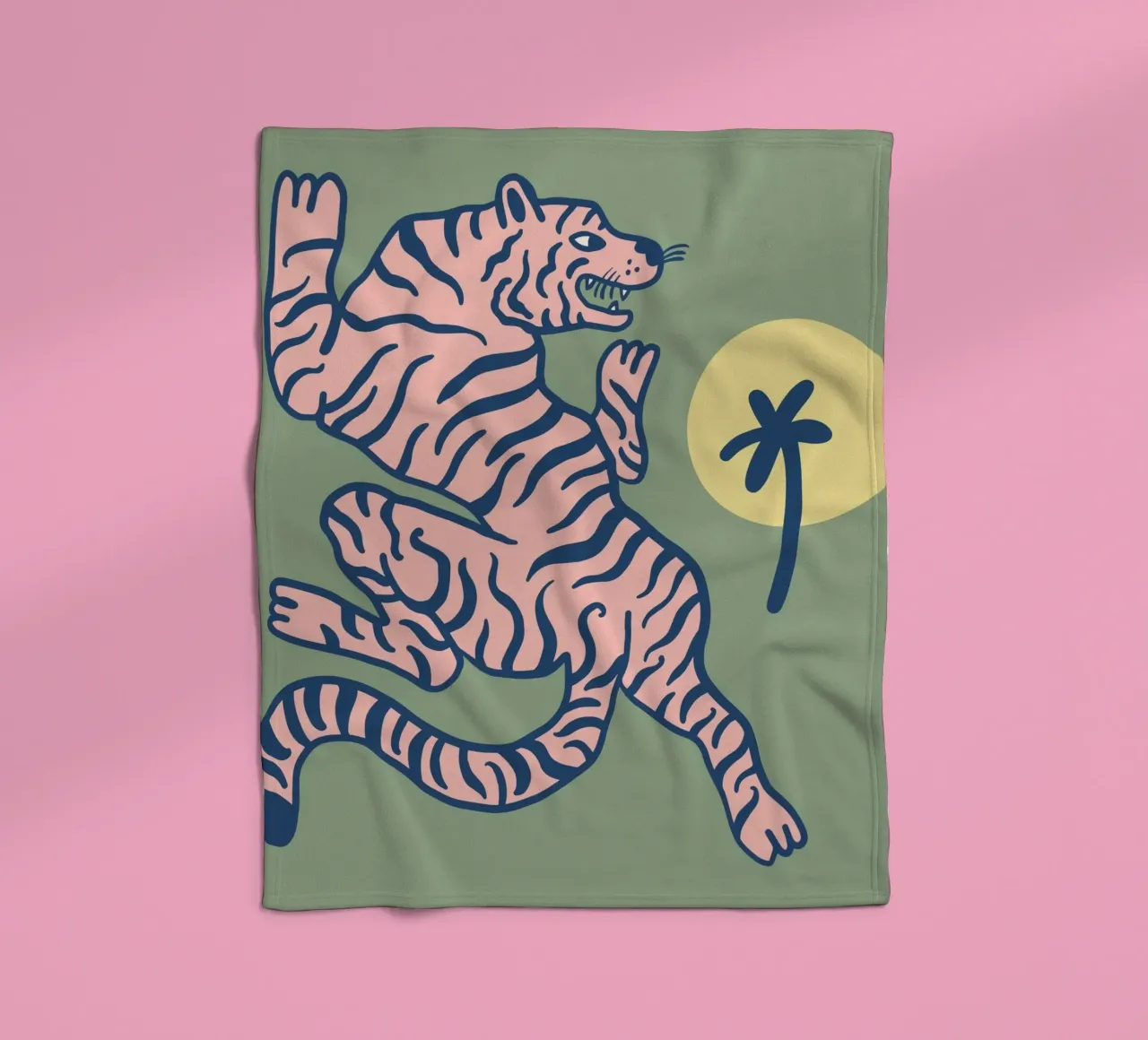 Tiny And Wild No 28 coperta in pile da treechild