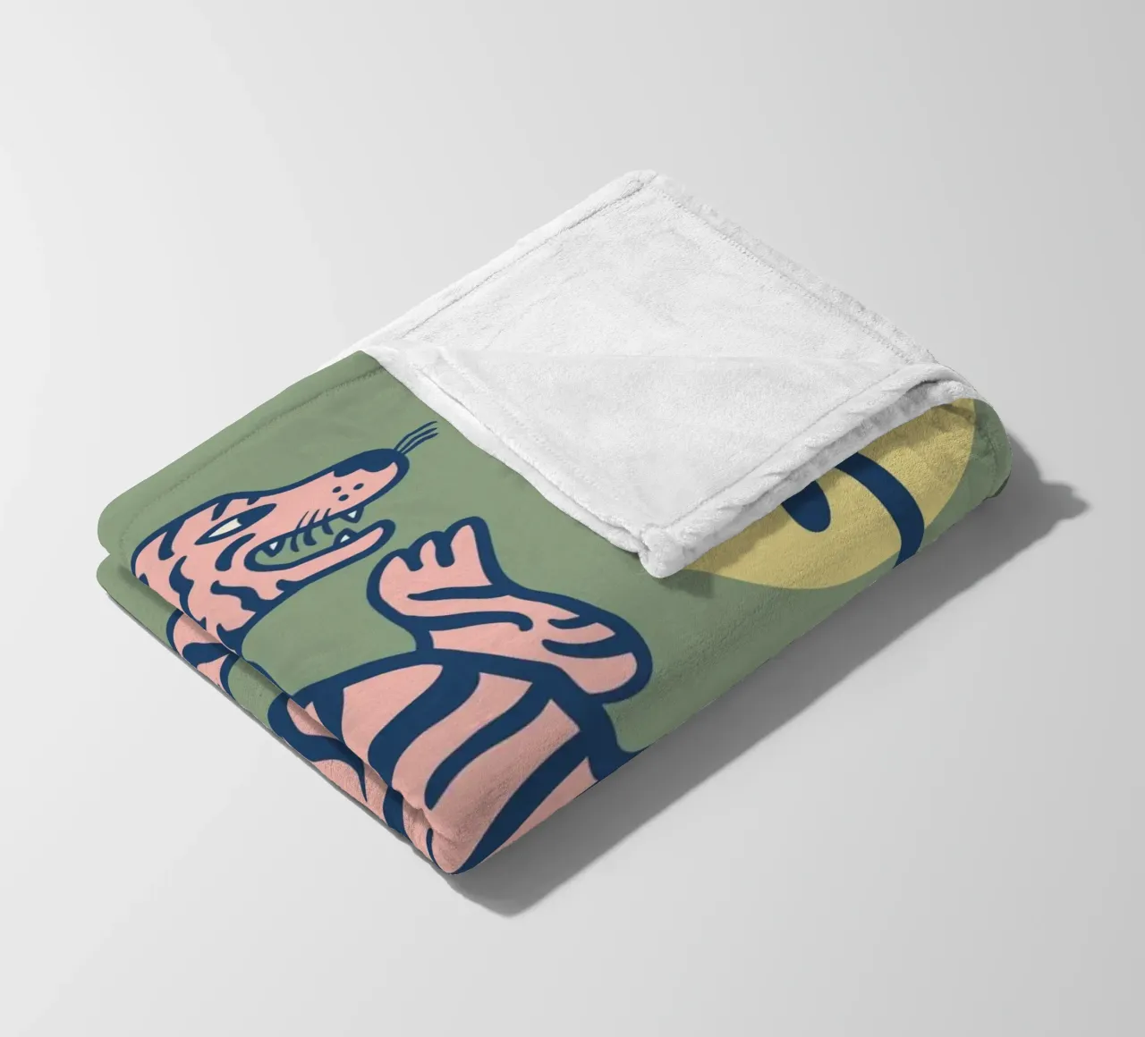 Tiny And Wild No 28 coperta in pile da treechild