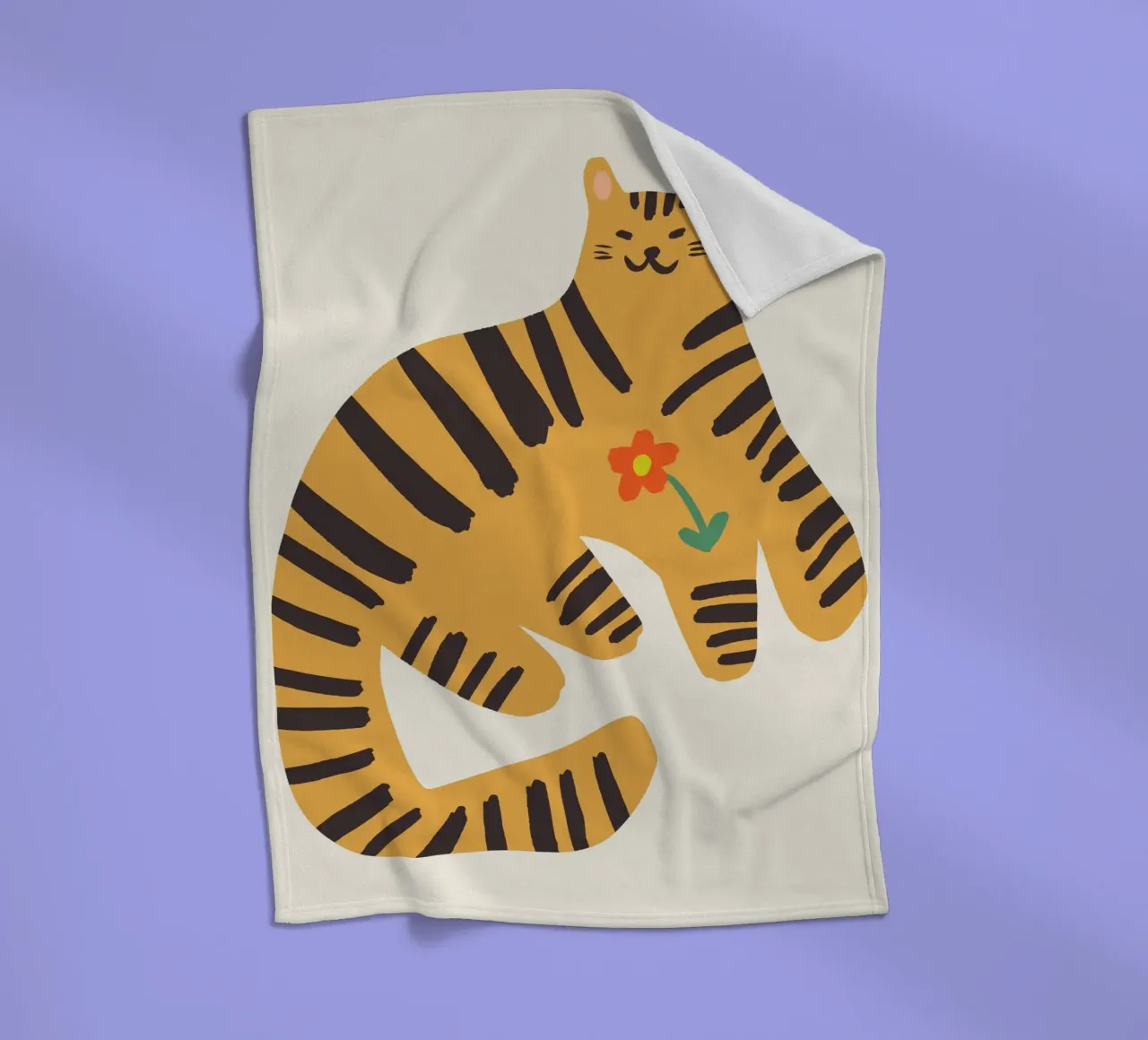 Tiny And Wild No 29 coperta in pile da treechild