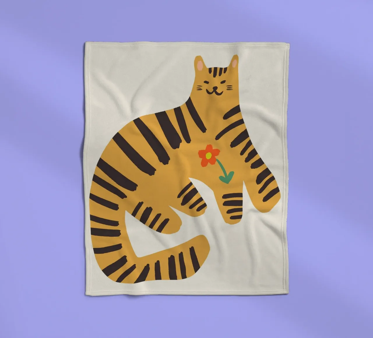 Tiny And Wild No 29 coperta in pile da treechild