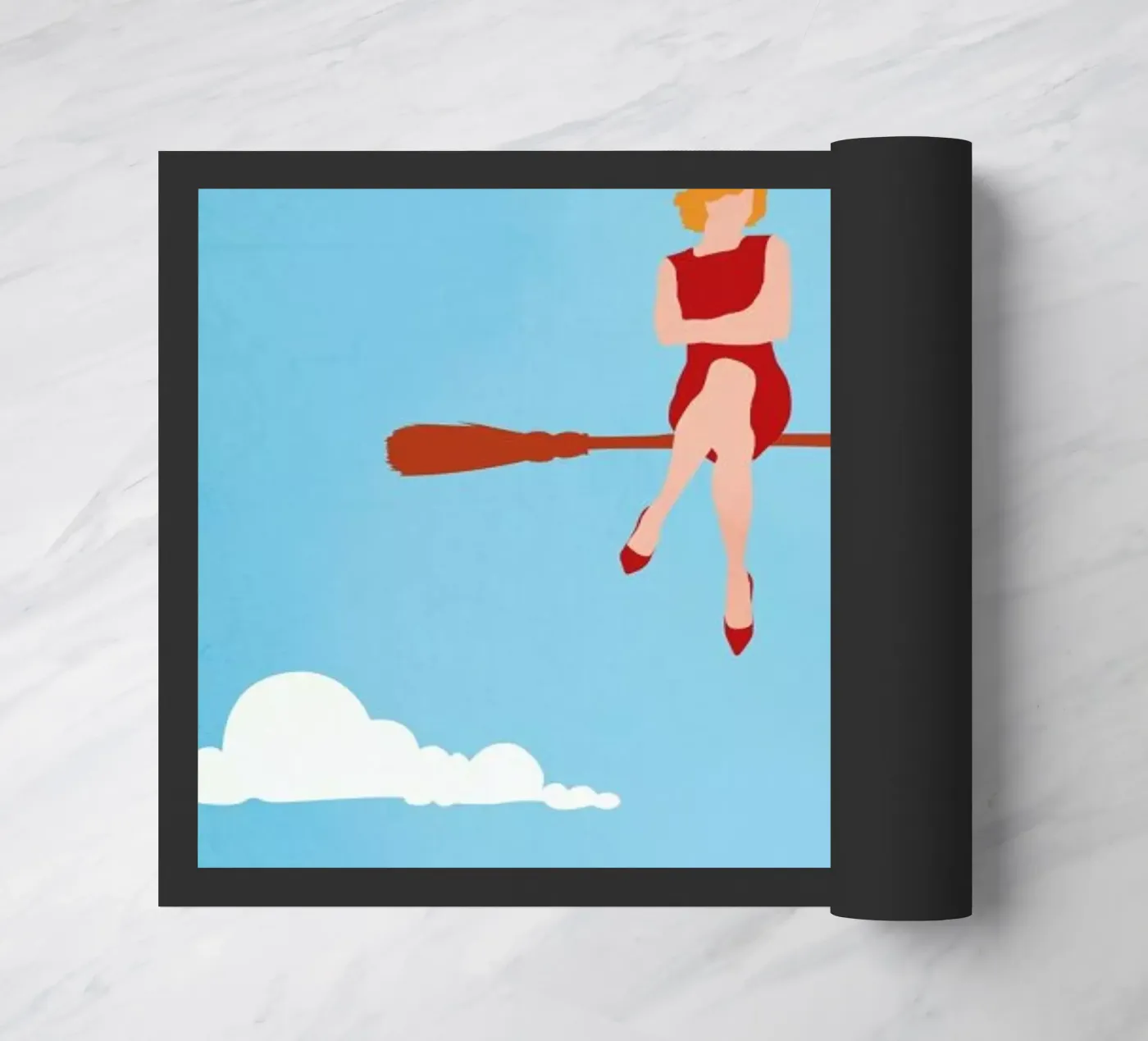 Bewitched deurmat van Fräulein Fisher