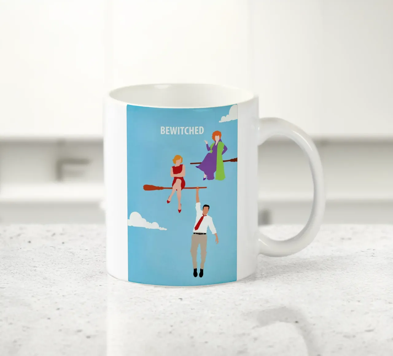 Bewitched ceramic mug by Fräulein Fisher