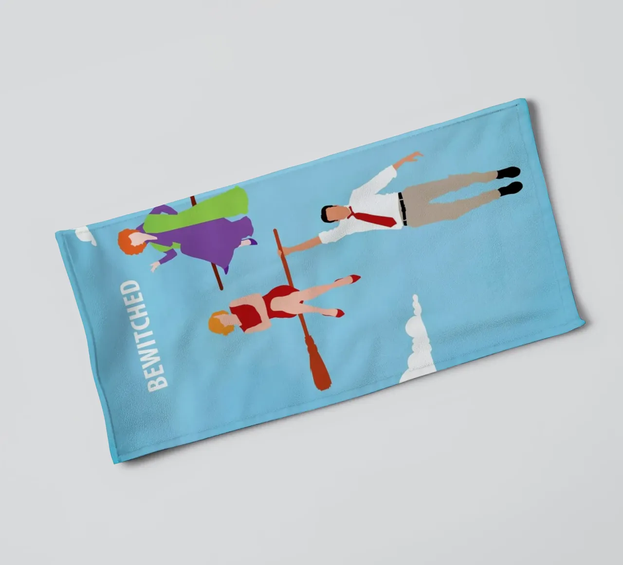 Bewitched badhanddoek van Fräulein Fisher