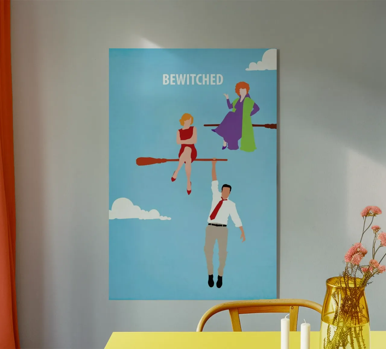 Bewitched acryl van Fräulein Fisher