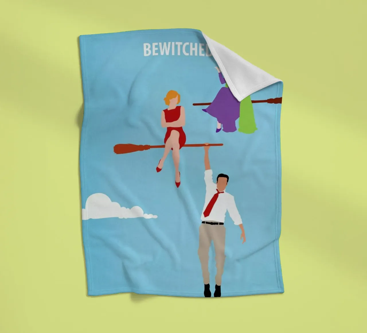 Bewitched fleecedeken van Fräulein Fisher