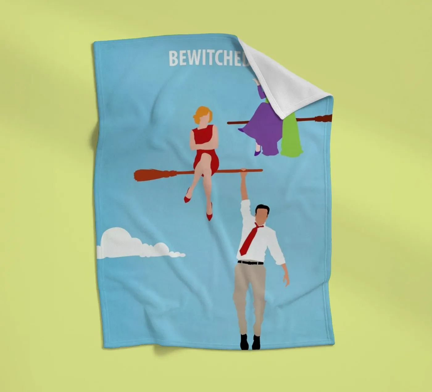 Bewitched fleecedeken van Fräulein Fisher