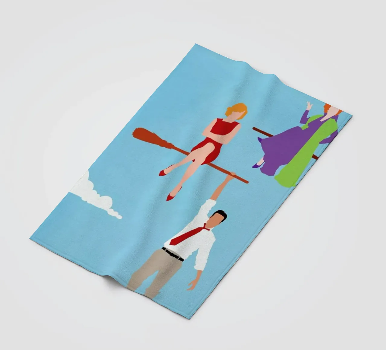 Bewitched fleecedeken van Fräulein Fisher