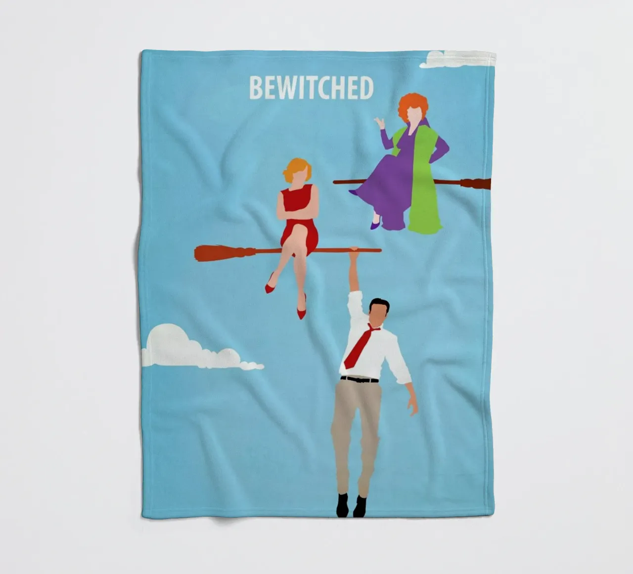 Bewitched fleecedeken van Fräulein Fisher