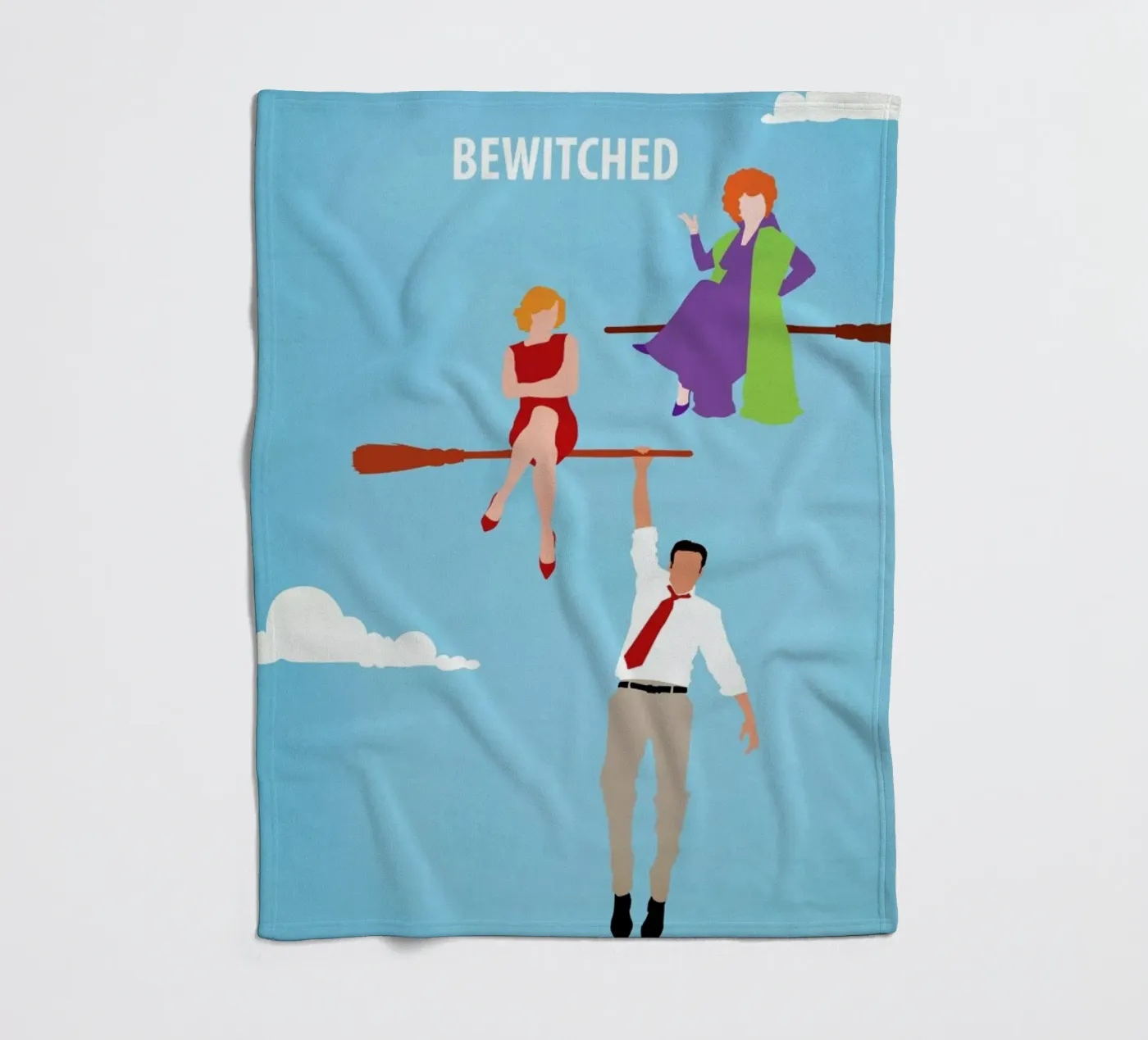 Bewitched fleecedeken van Fräulein Fisher