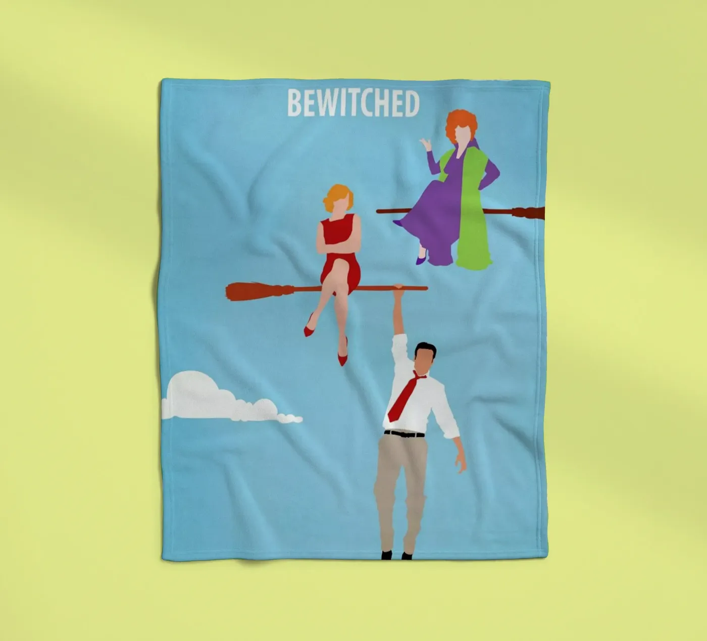 Bewitched fleecedeken van Fräulein Fisher