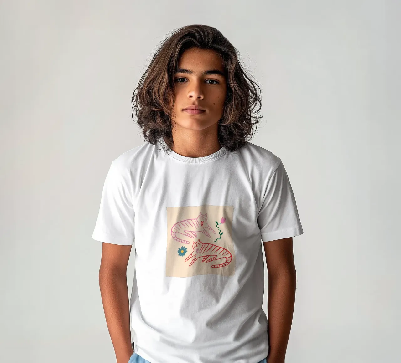 Tiny And Wild No 30 t-shirt bambini da treechild