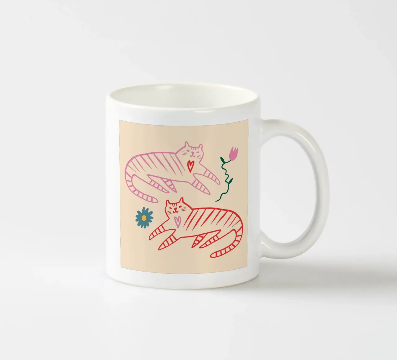Tiny And Wild No 30 tazza in ceramica da treechild