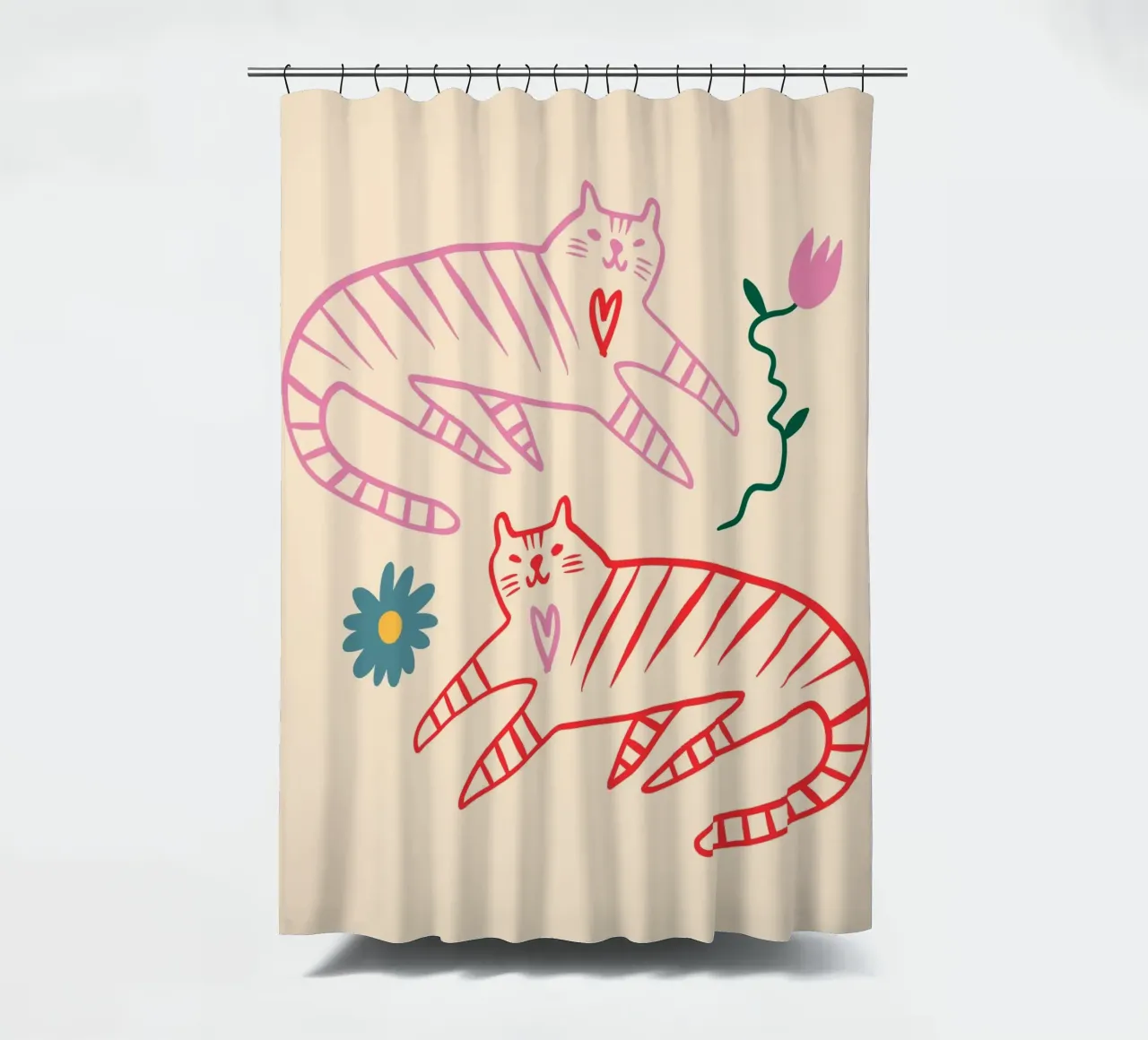 Tiny And Wild No 30 tenda da doccia da treechild