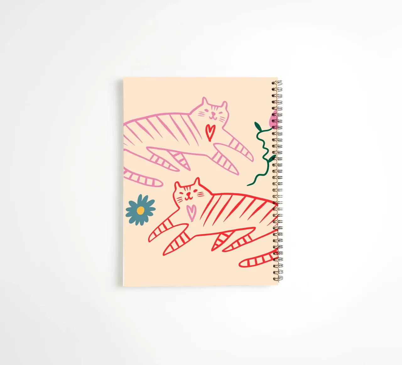 Tiny And Wild No 30 spiral notebook by treechild