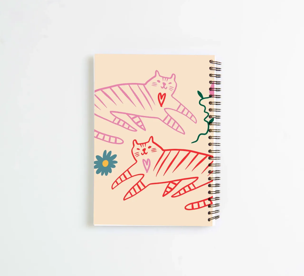 Tiny And Wild No 30 spiral notebook by treechild