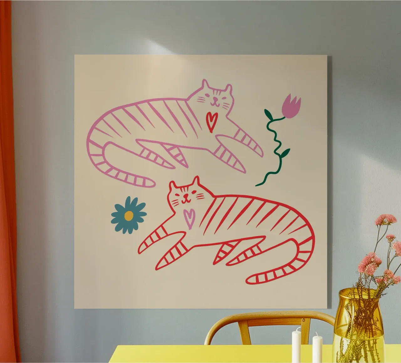 Tiny And Wild No 30 plexiglass da treechild