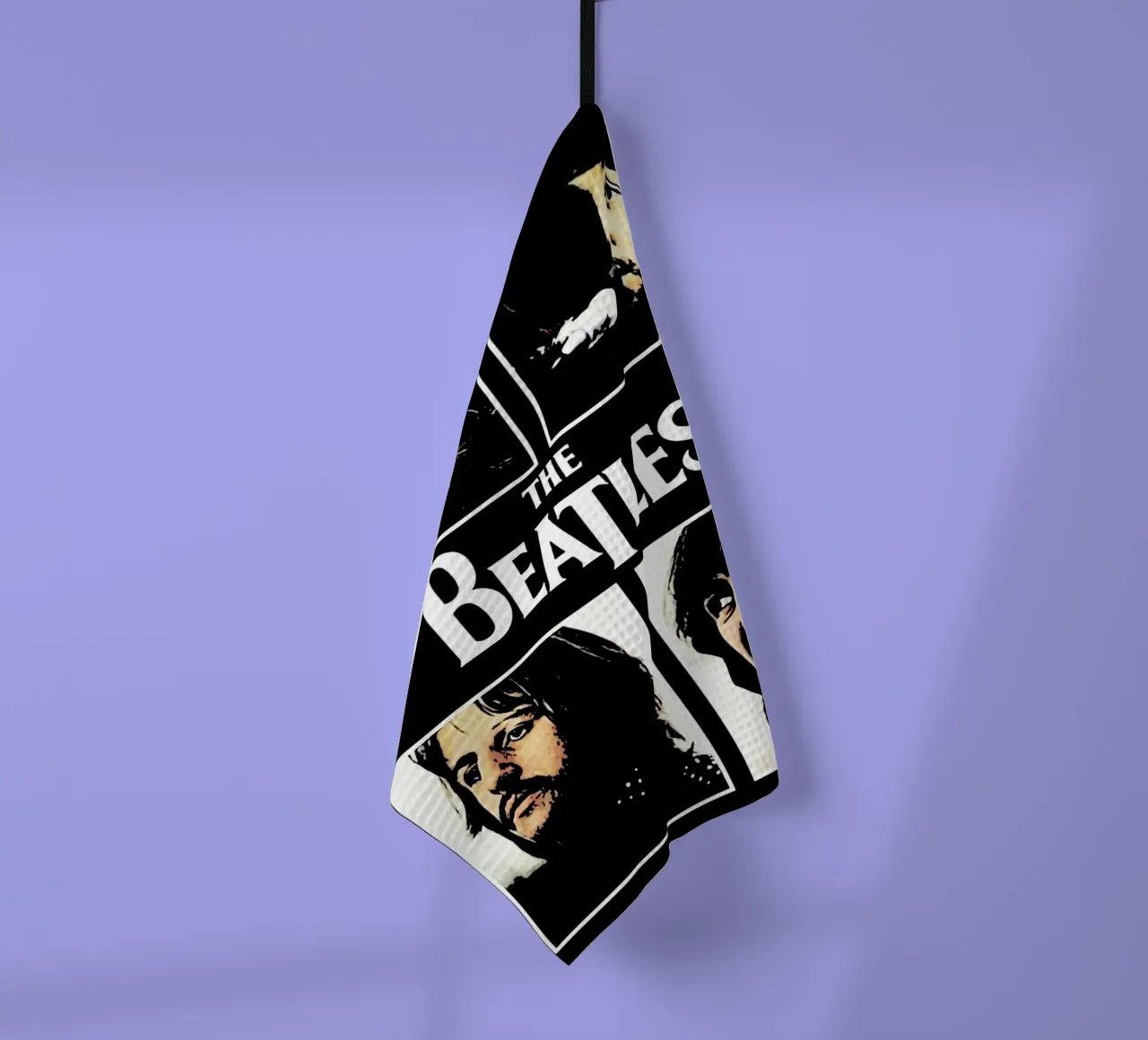 The Beatles Art Print torchon de music soul