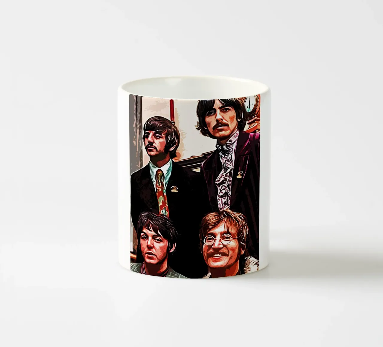 Banda musicale dei Beatles 2 Arte tazza in ceramica da music soul