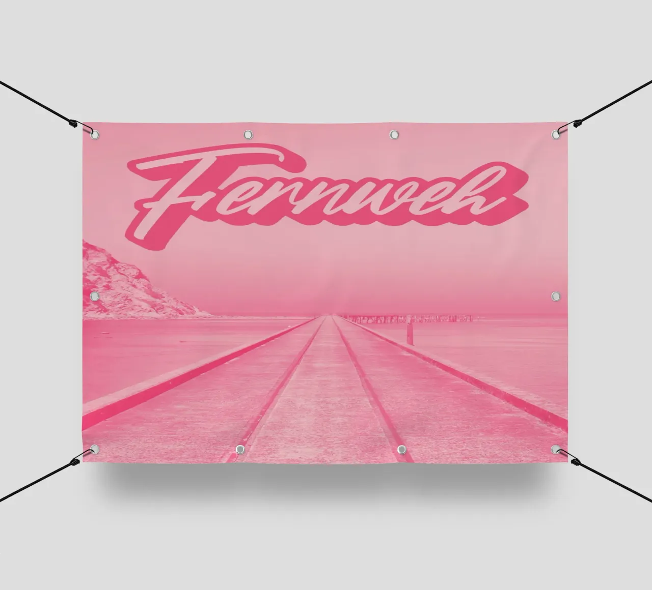 FERNWEH telo in pvc da Einfach Uebel