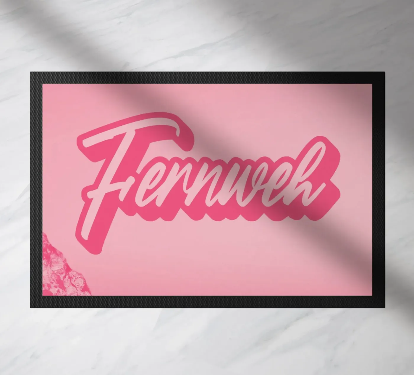 FERNWEH Fußmatte von SMRT STUDIO