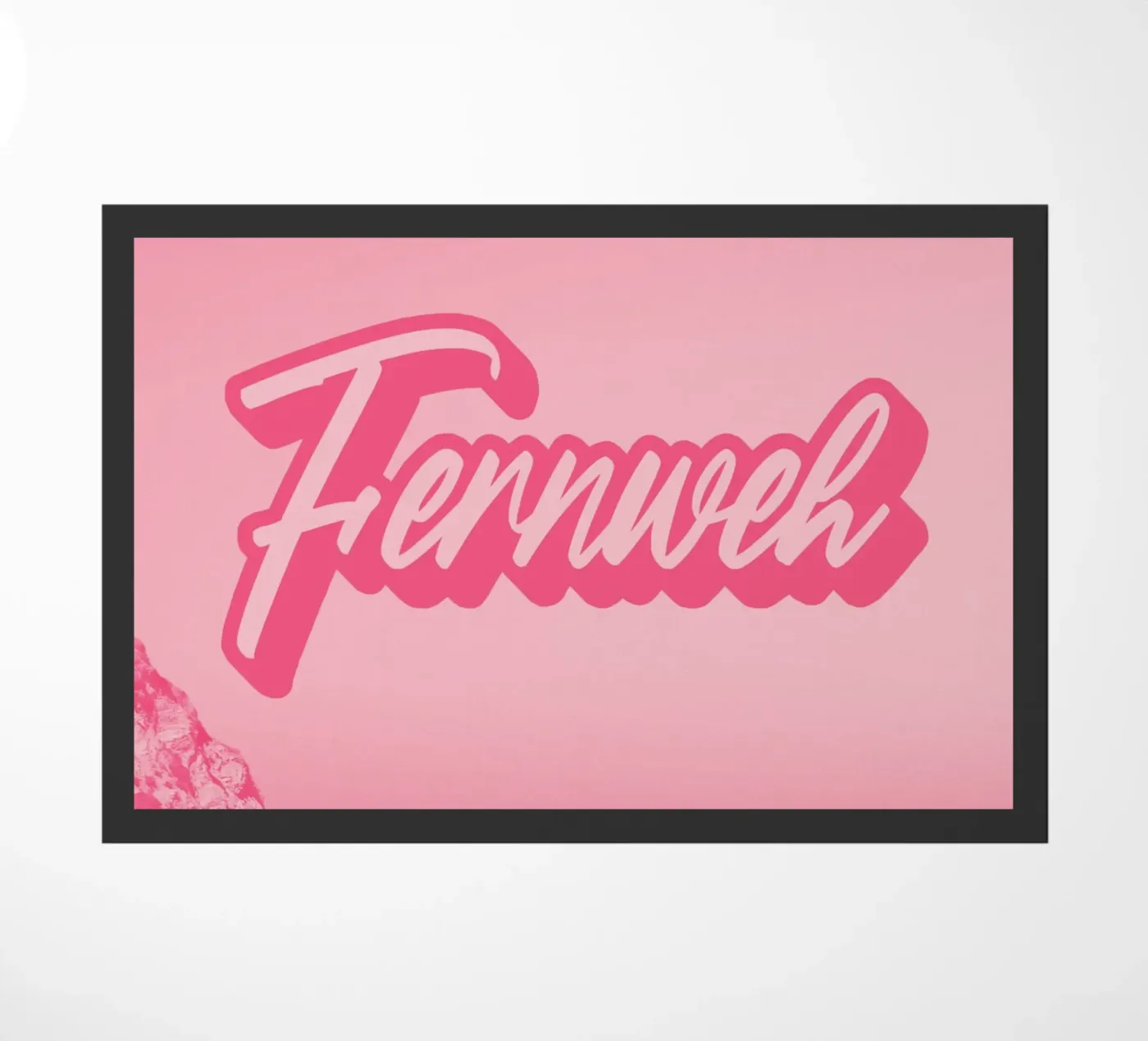 FERNWEH Fußmatte von SMRT STUDIO