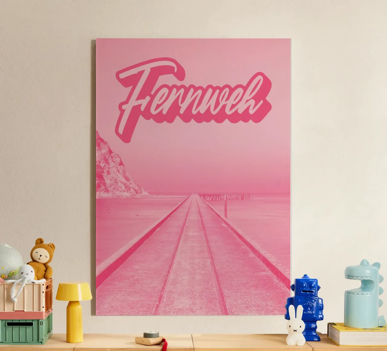 FERNWEH plexiglass da Einfach Uebel