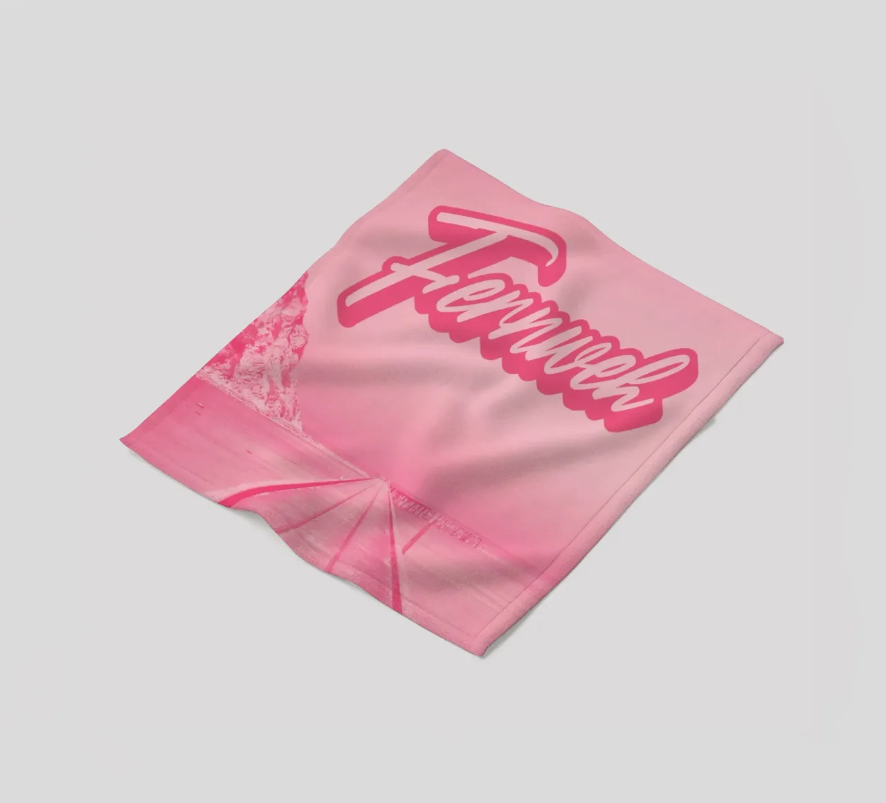 FERNWEH Fleecedecke von SMRT STUDIO