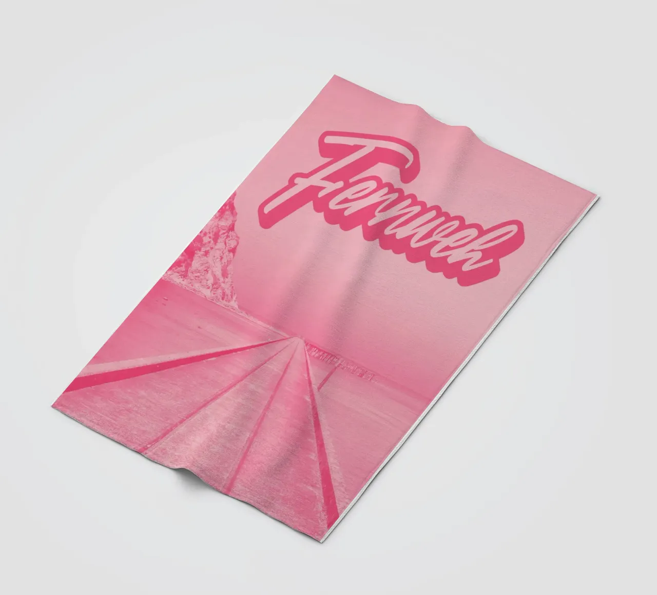 FERNWEH Fleecedecke von SMRT STUDIO