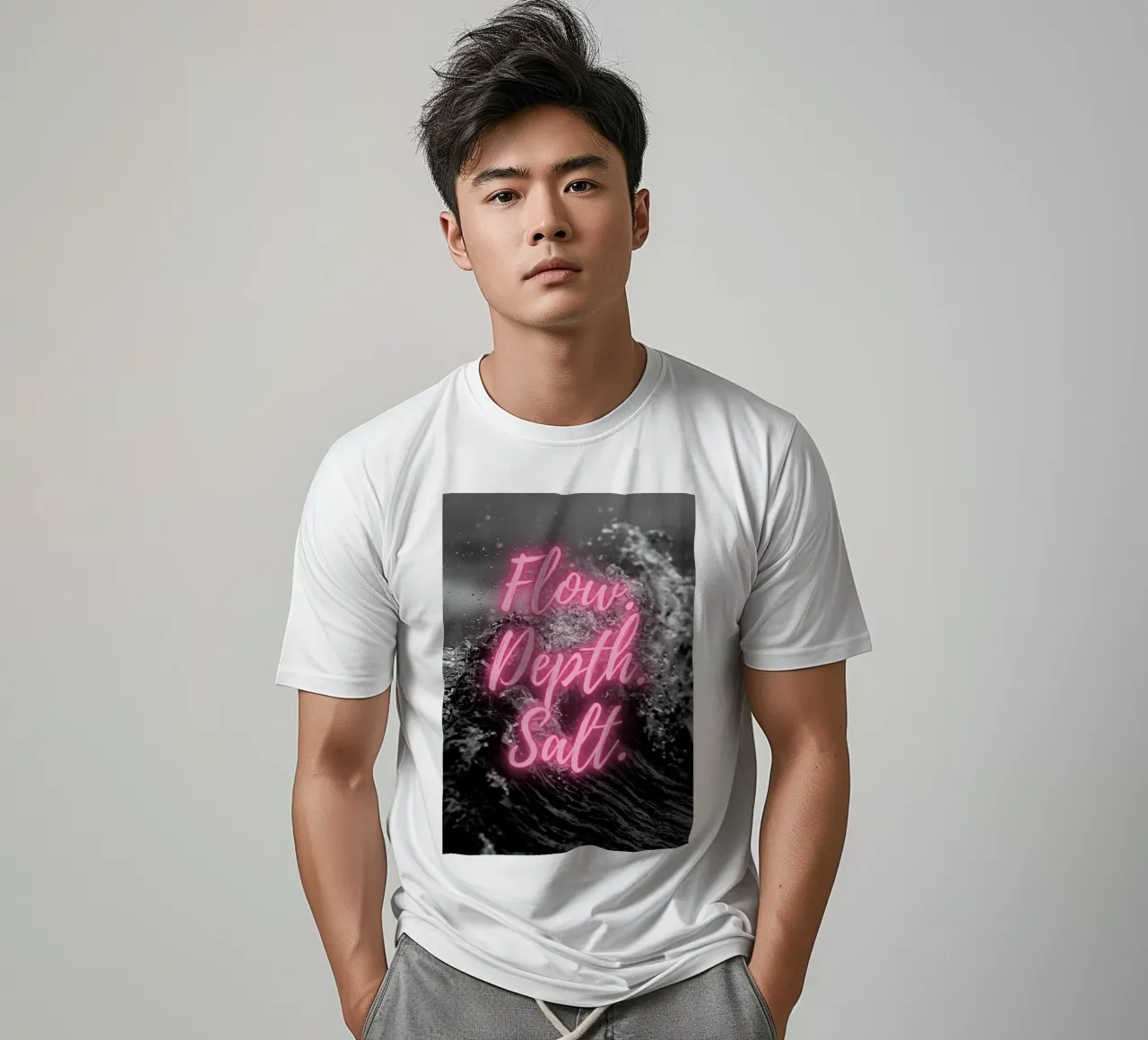 FLOW. DEPTH. SALT. t-shirt da Einfach Uebel