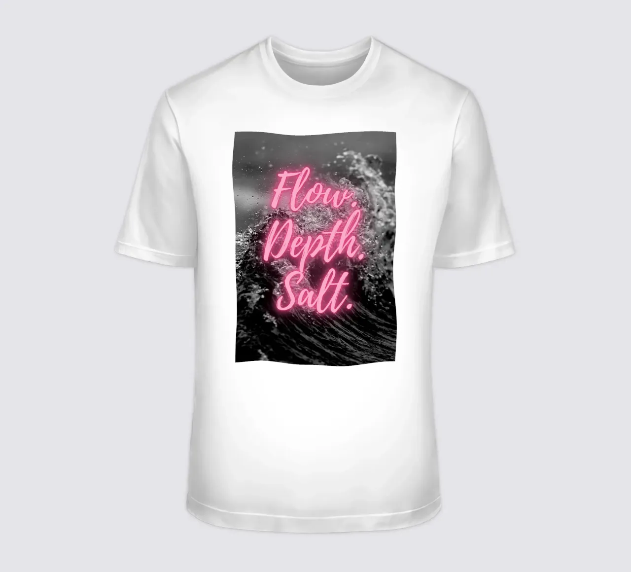 FLOW. DEPTH. SALT. t-shirt da Einfach Uebel