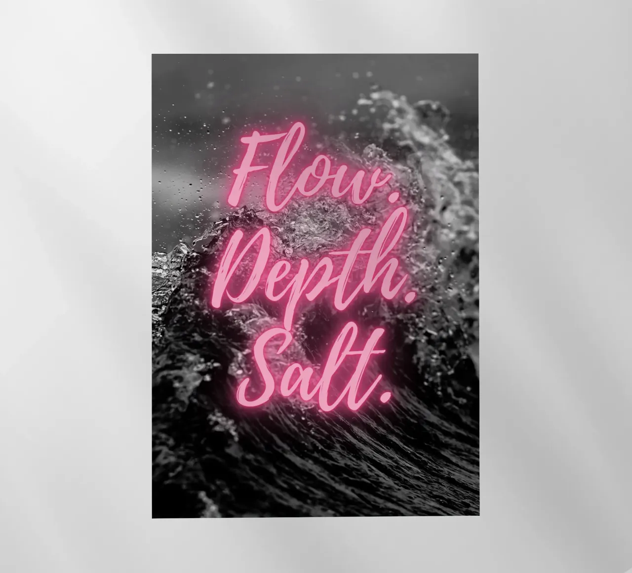 FLOW. DEPTH. SALT. pellicola backlit da Einfach Uebel