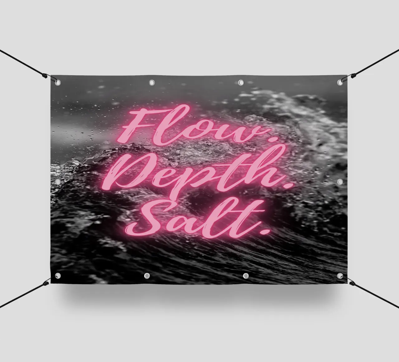 FLOW. DEPTH. SALT. telo in pvc da Einfach Uebel