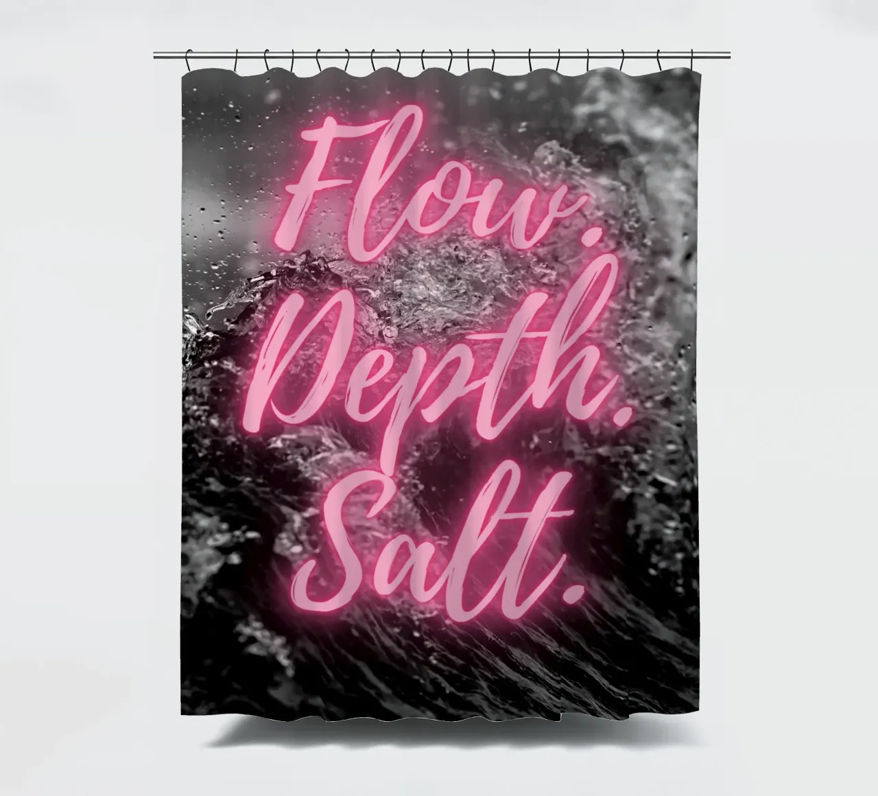 FLOW. DEPTH. SALT. tenda da doccia da Einfach Uebel