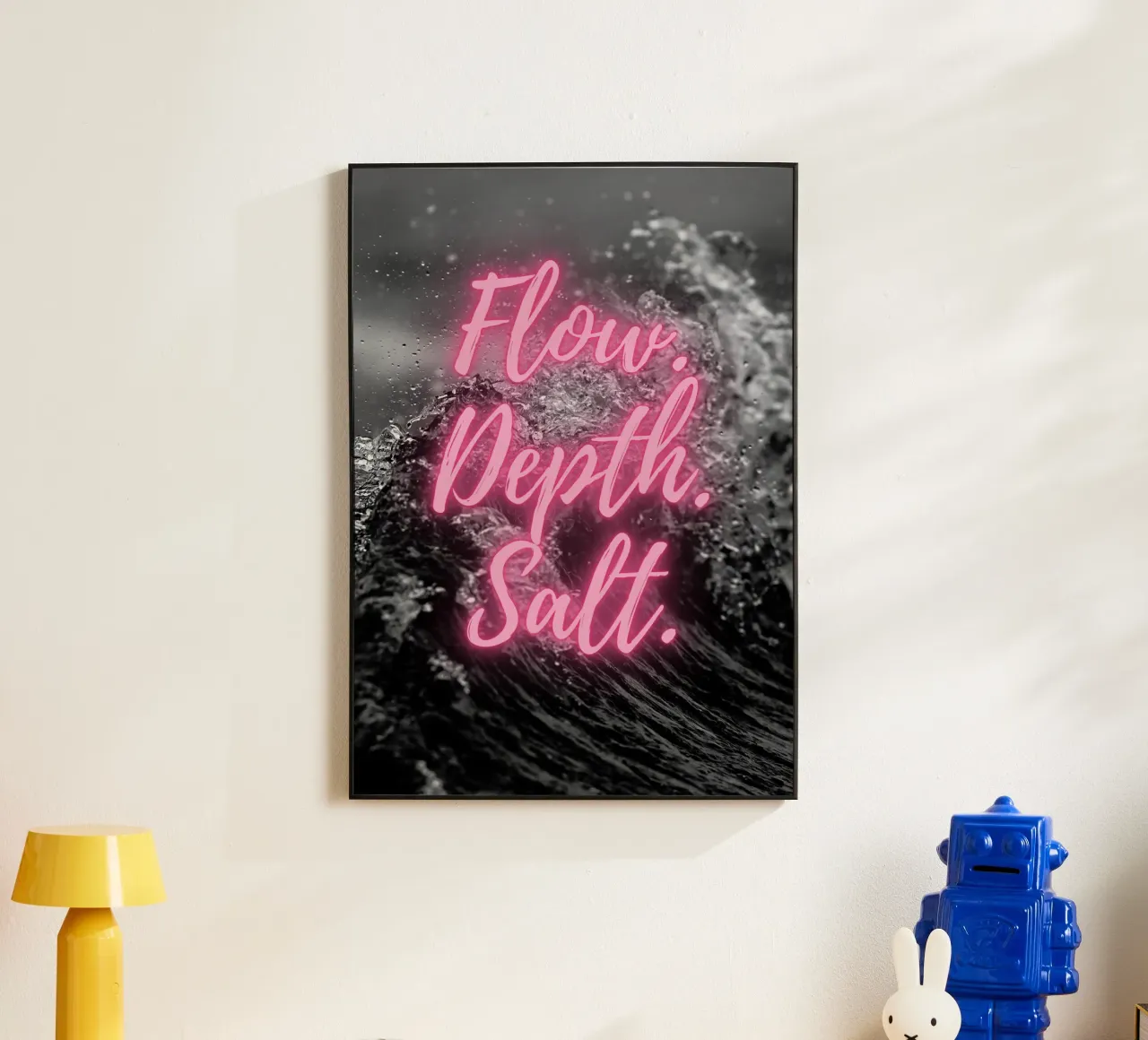 FLOW. DEPTH. SALT. alluminio dibond da Einfach Uebel
