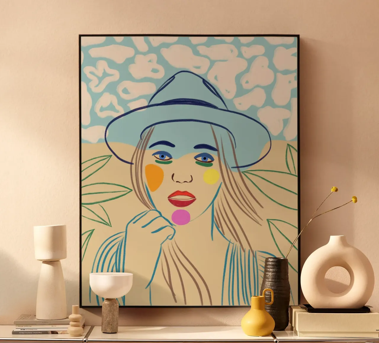 Between Sky and Sand plexiglass da Isabel Junghans-Bichler