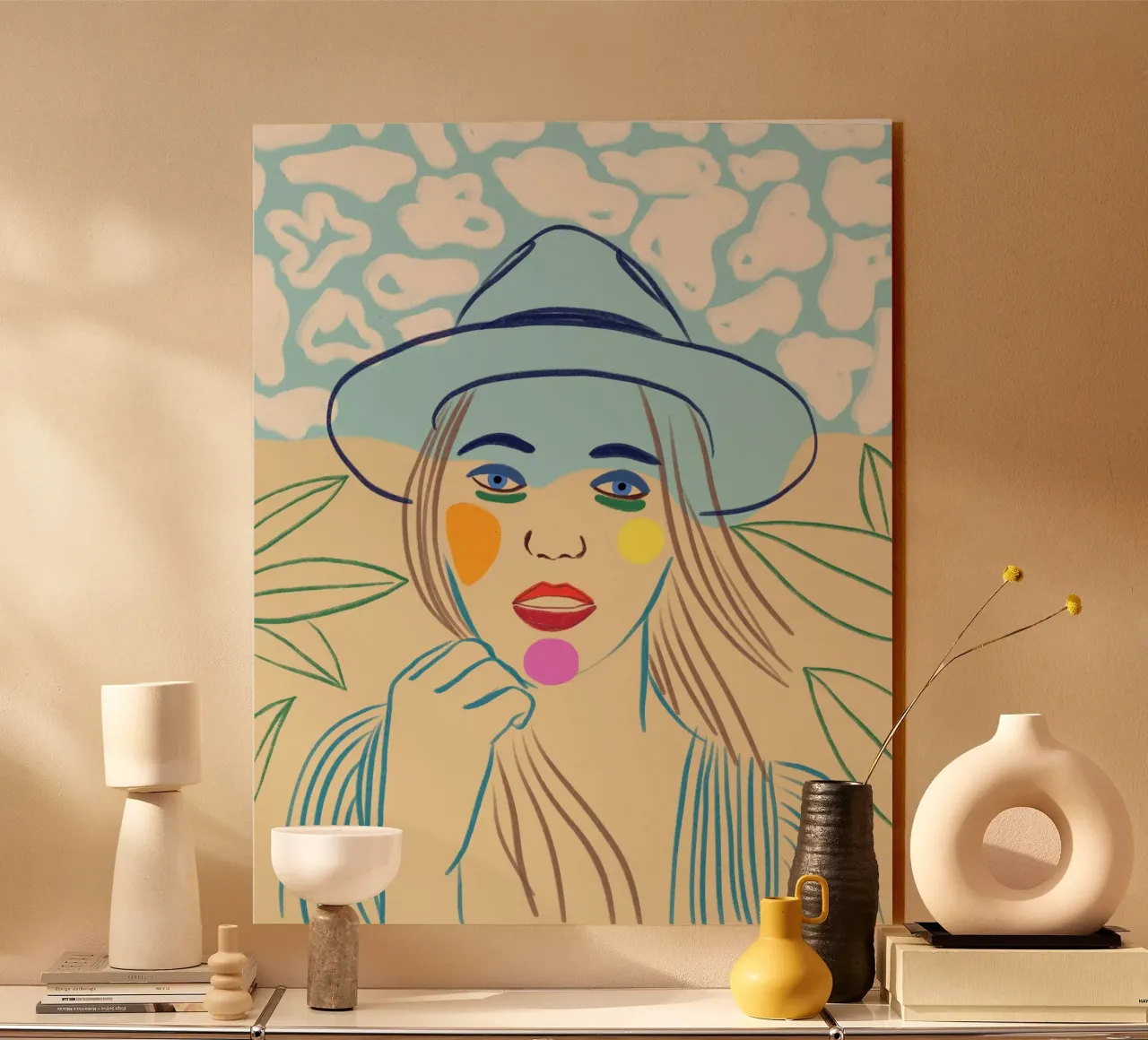 Between Sky and Sand plexiglass da Isabel Junghans-Bichler