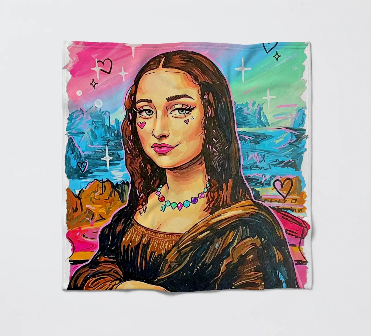 Modern Lisa✨ coperta in pile da Eni Brandon