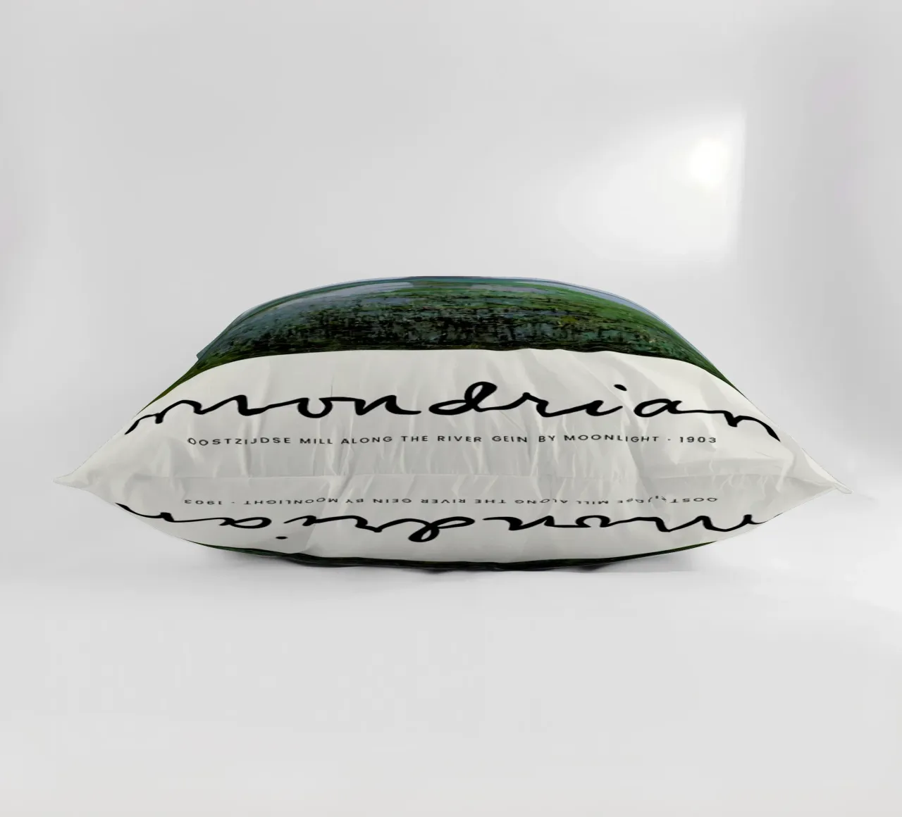 Mondrian – Signed Mill cuscino da Vintage by JUNIQE
