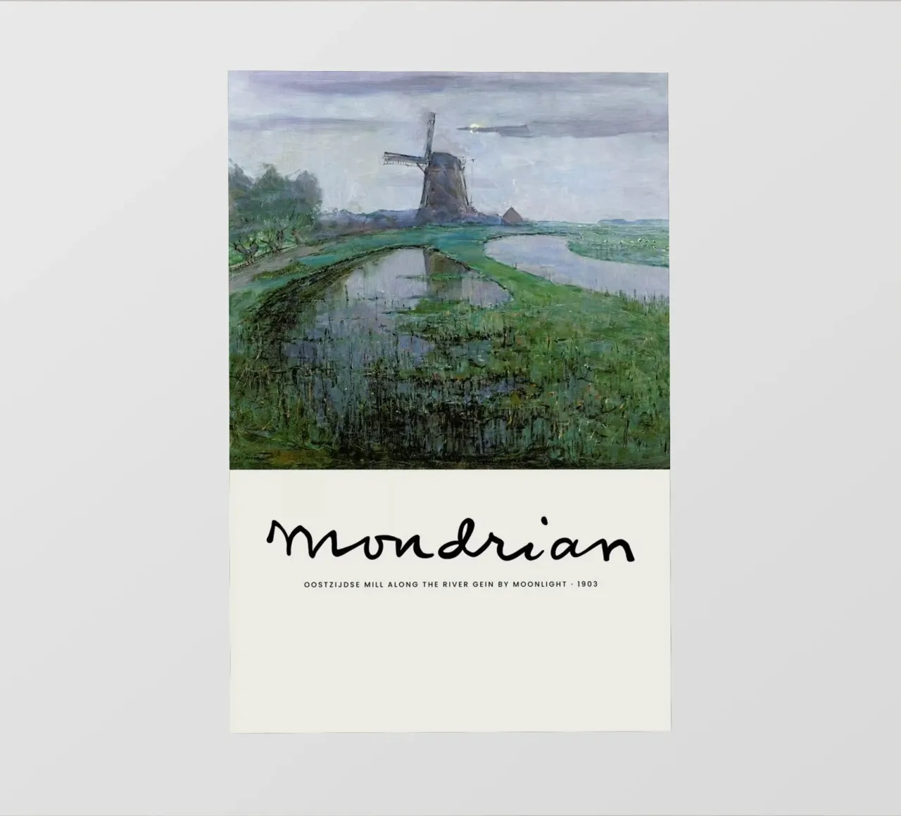 Mondrian – Signed Mill telo in pvc da Vintage by JUNIQE
