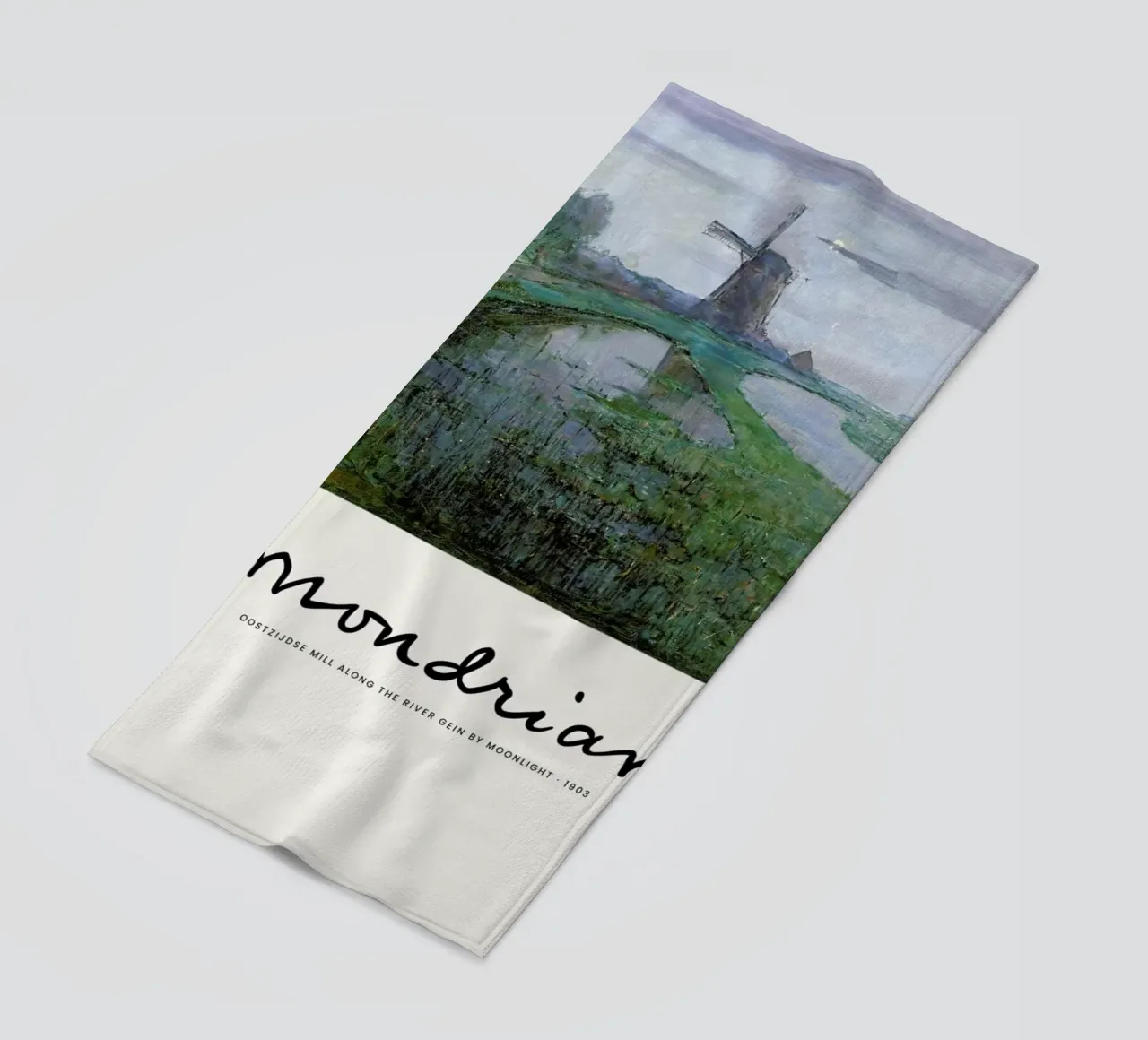Mondrian – Signed Mill telo mare da Vintage by JUNIQE