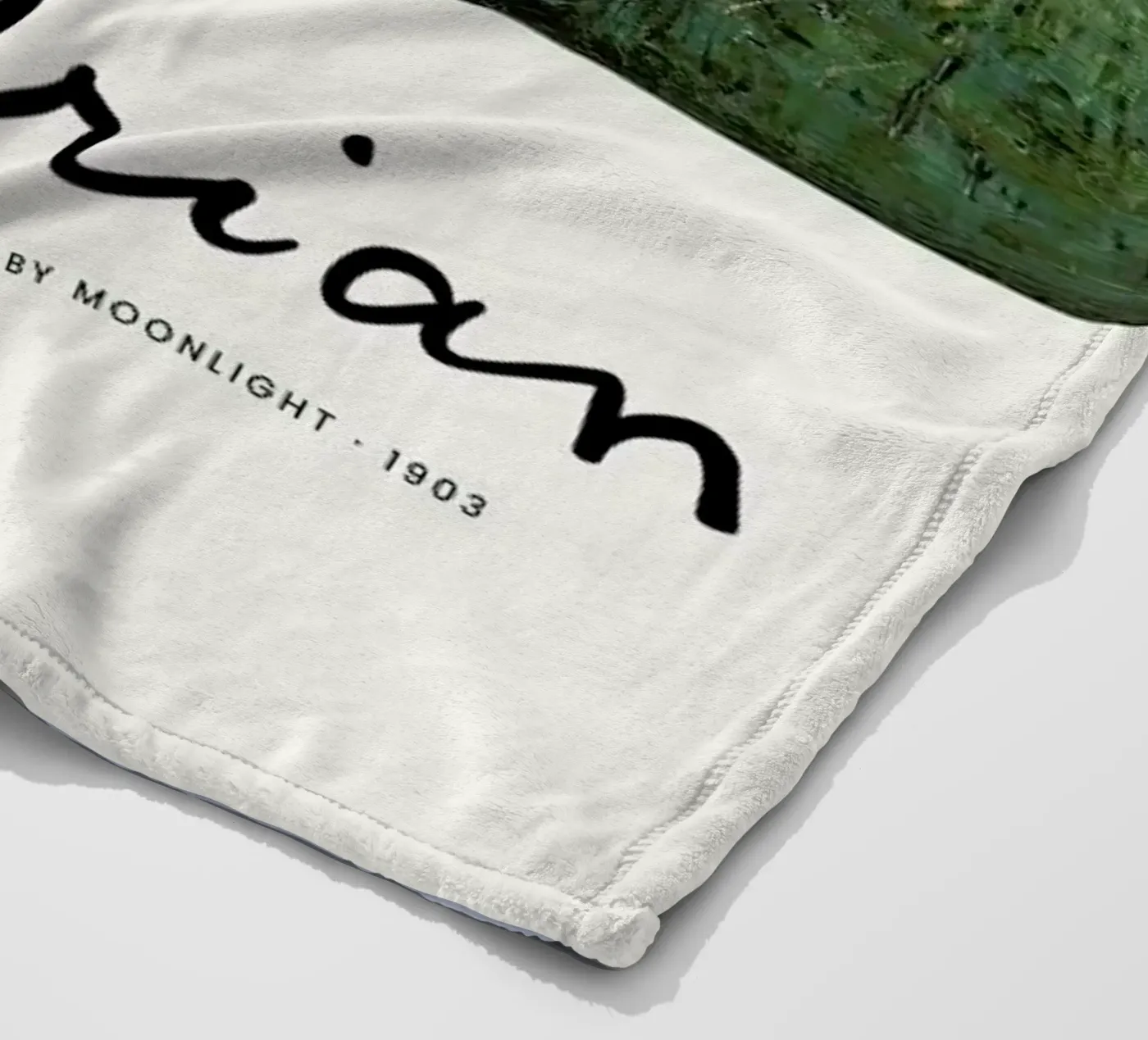 Mondrian – Signed Mill coperta in pile da Vintage by JUNIQE